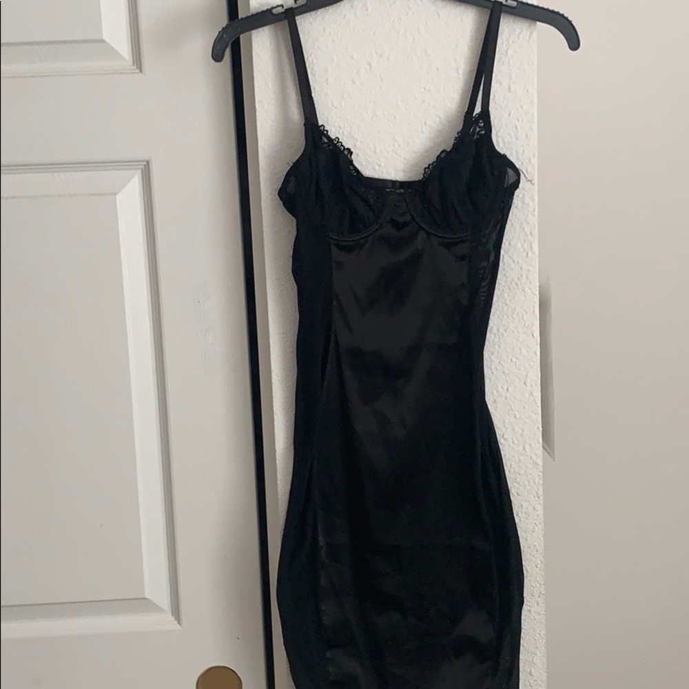 Sexy black dress